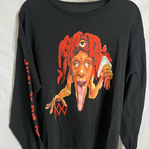 Trippie Red Long Sleeve T-shirt - Picture 1 of 3